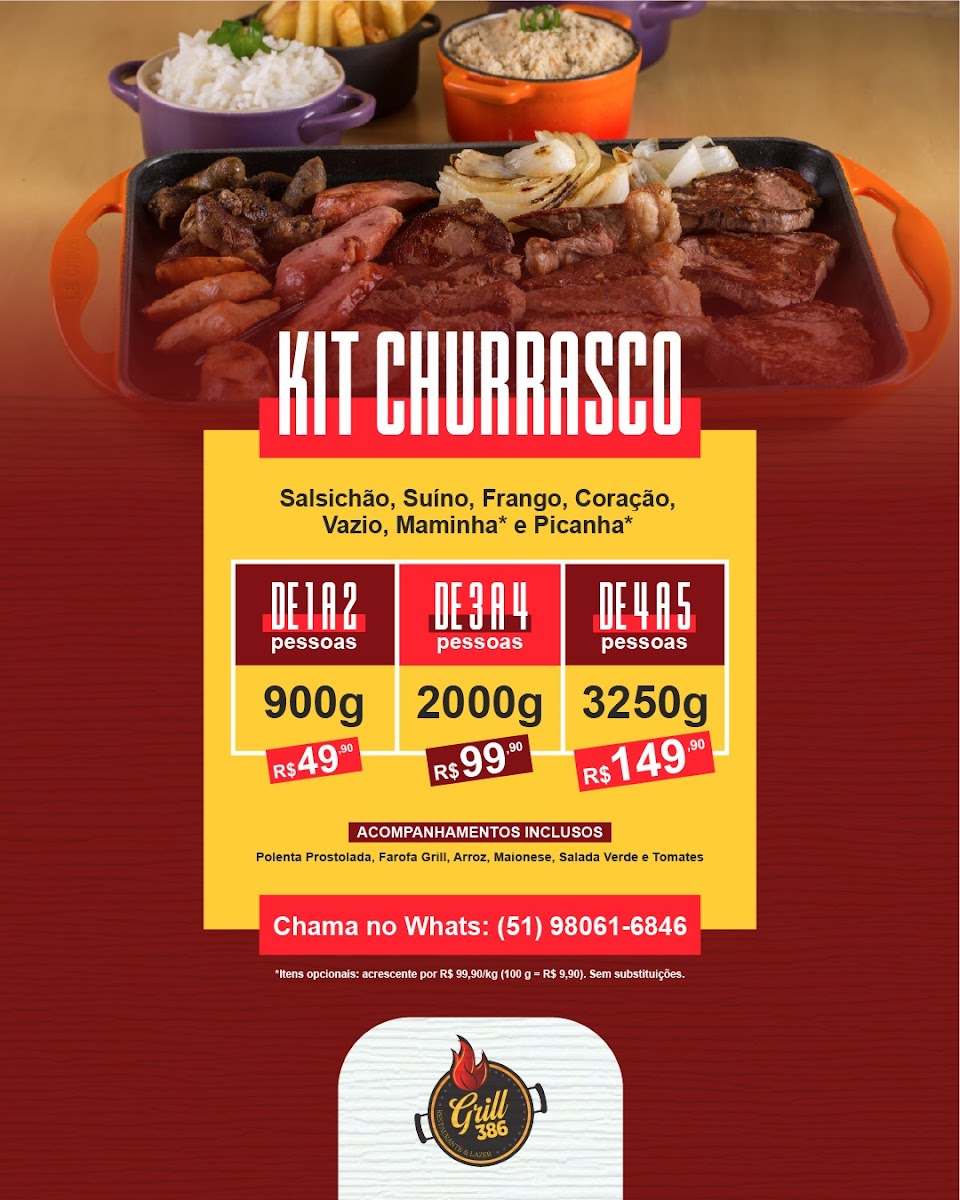 Menu Grill 386 Restaurante E Churrascaria-1